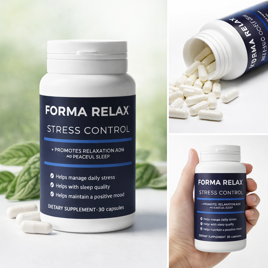 FORMA RELAX – ПРЕМИУМ ХРАНИТЕЛНА ДОБАВКА ЗА СПОКОЙСТВИЕ И СЪН